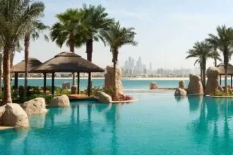 quiet beach clubs Dubai