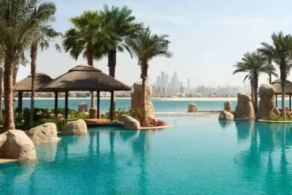 quiet beach clubs Dubai