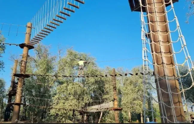 30. Aventura Parks Treetop Thrills