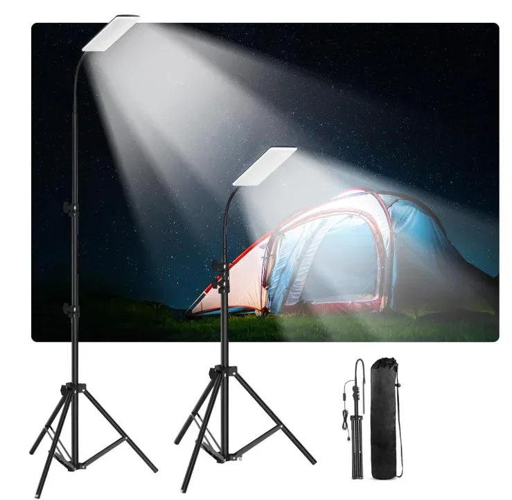 LED Camping Light with Telescopic Tripod (USB Powered)