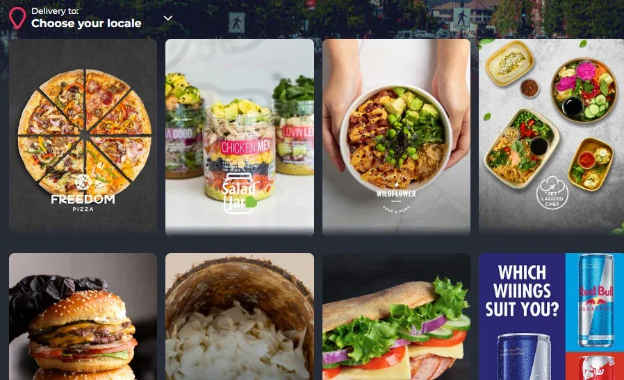 Locale food app