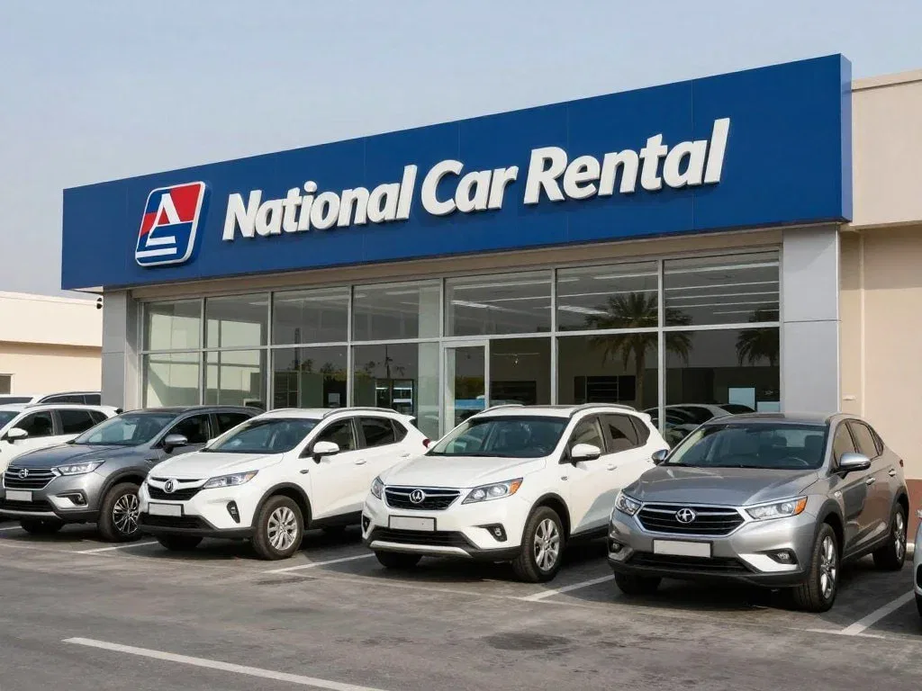 National Car Rental Dubai with premium vehicle selection