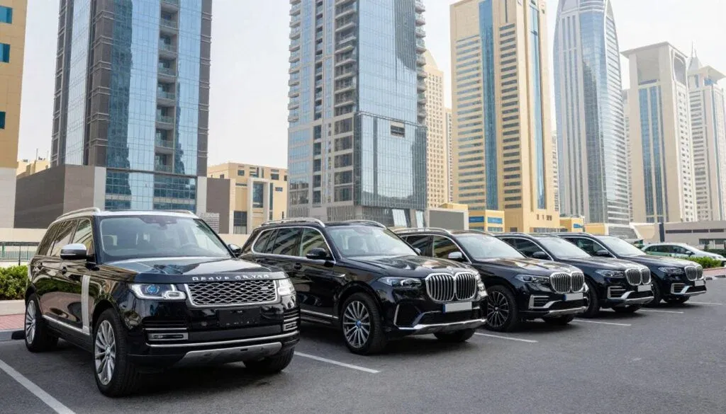Royal Rides luxury SUV fleet for corporate use