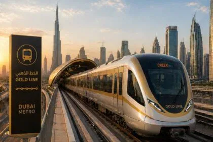 DUBAI METRO GOLD LINE