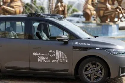 driverless taxi in dubai