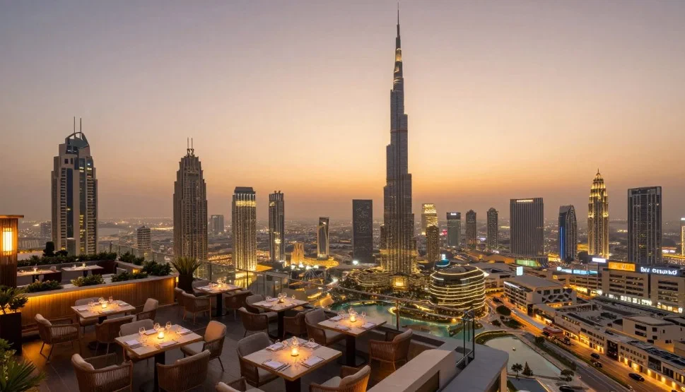 rooftop restaurants dubai