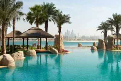 quiet beach clubs Dubai
