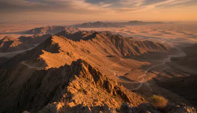 hiking in Dubai