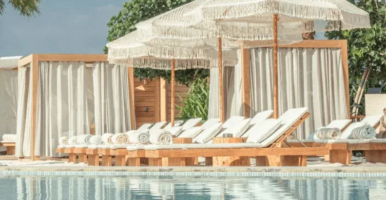 2. Kyma Beach A Slice of the Cyclades on the Palm