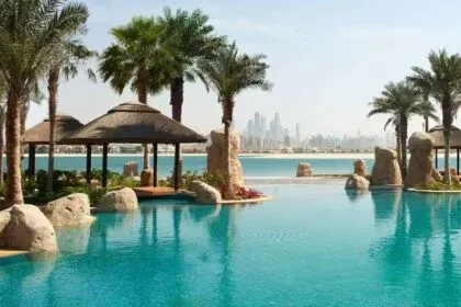 quiet beach clubs Dubai