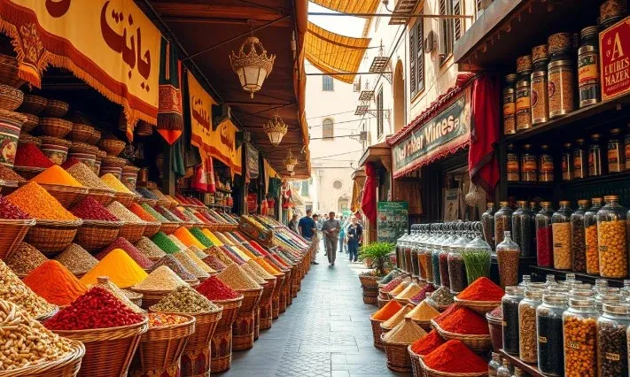 6. Gold and Spice Souks