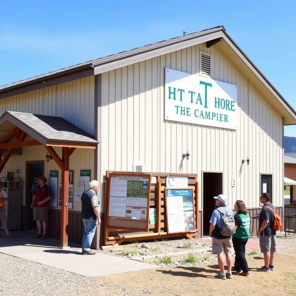 Hatta visitor center providing information and services to tourists