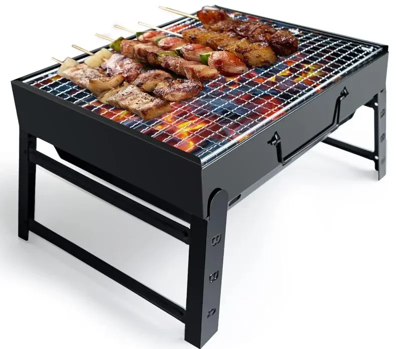 Kizmyee Portable Folding Charcoal BBQ Grill