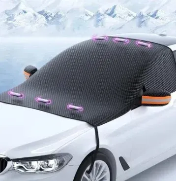 Magnetic Car Front Windshield Cover Sunshade Waterproof Snow Sun Shade Automobile Exterior Cover Auto Accessories