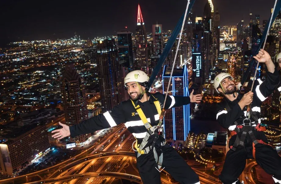 Sky Views Dubai Edge Walk & Glass Slide