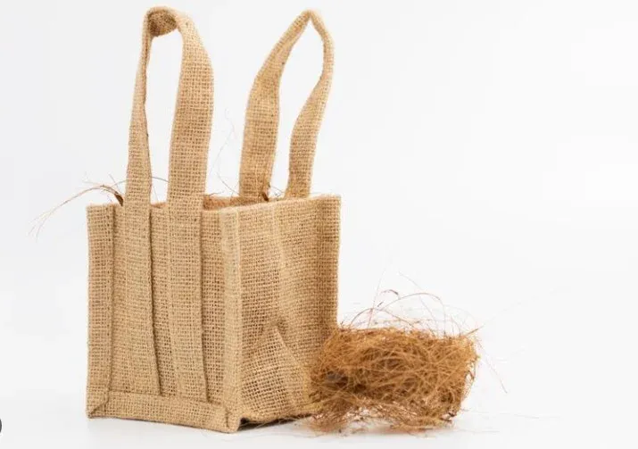 1. High-Durability Jute Totes Over Plastic Bags