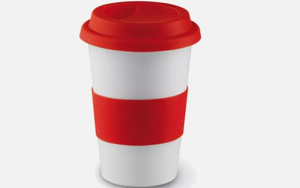 10. Reusable Coffee Cups with Silicone Lids