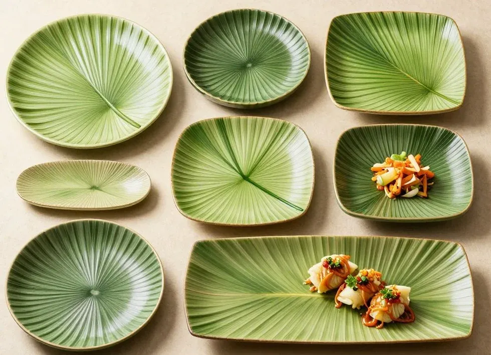 5. Palm Leaf Plates