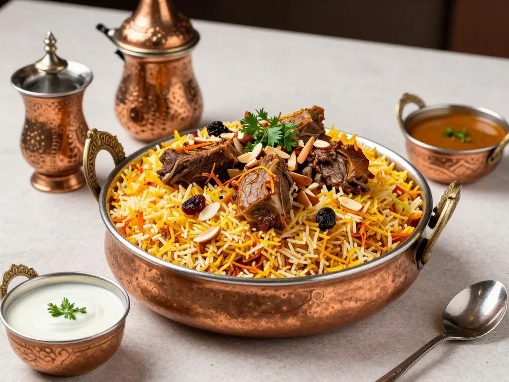 Behrouz Biryani's royal Persian-style biryani in Dubai