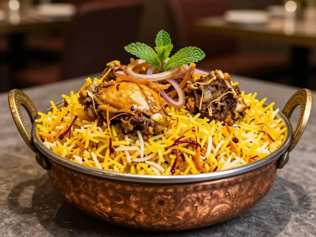 Jaffer Bhai's signature Mumbai-style biryani in Dubai