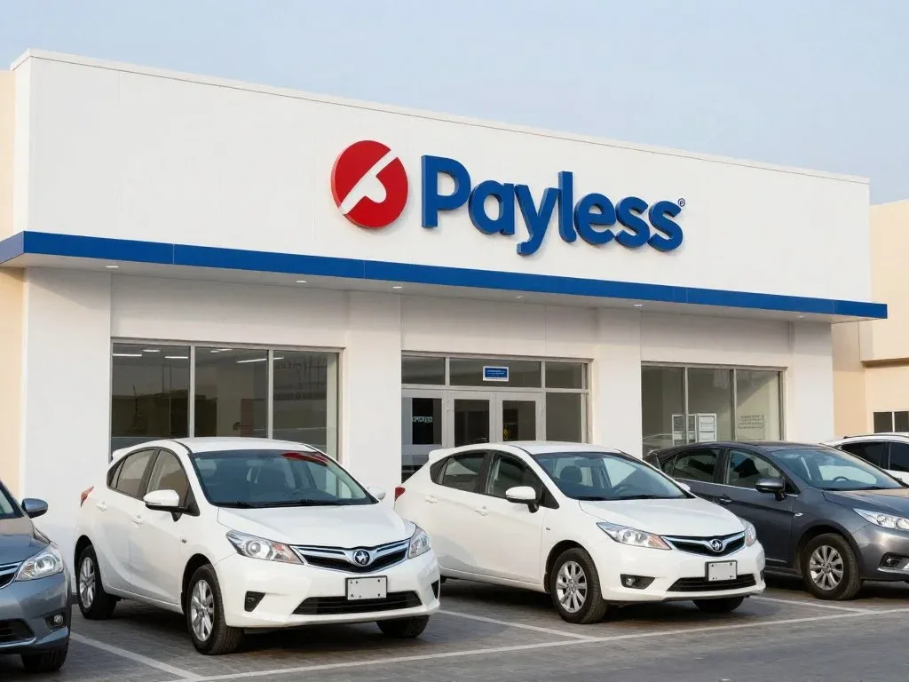 Payless Car Rental Dubai office with budget-friendly vehicles