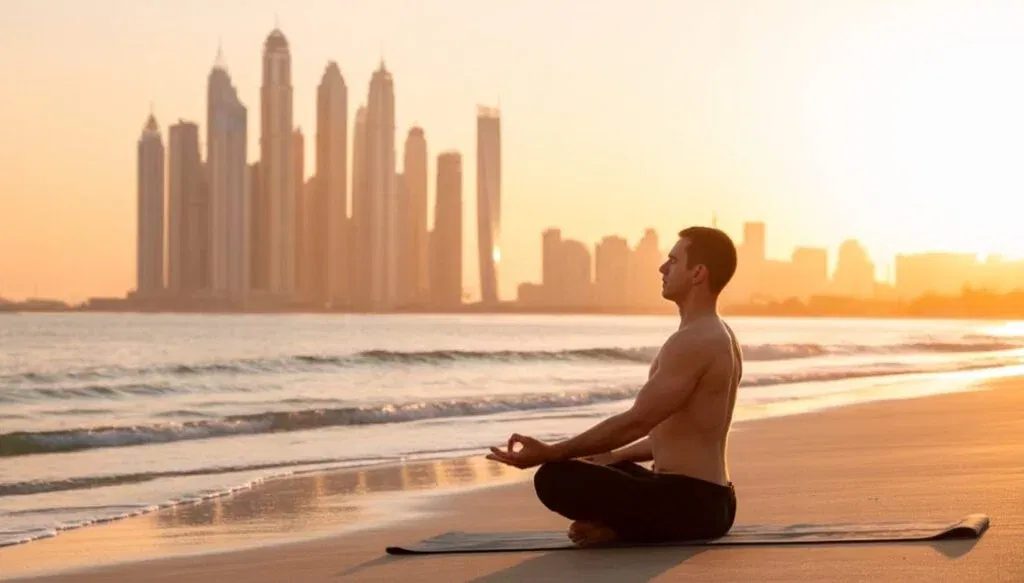 Sunrise Yoga at the Beach