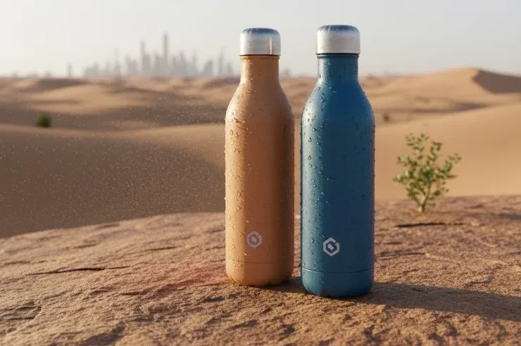 Triple-Insulated Bottles for the Desert Heat