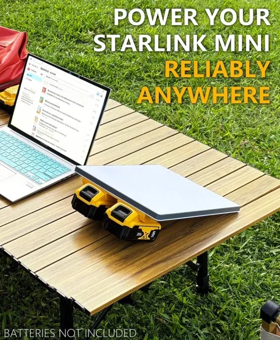 15. Starlink Mini De.Walt Battery Adapter,