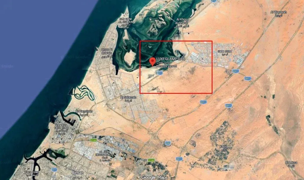 LUXEGLAMP UAQ Location