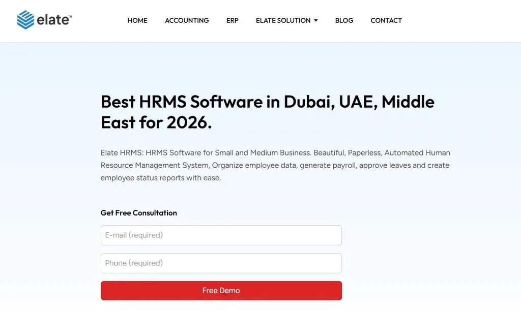 Elate HRMS