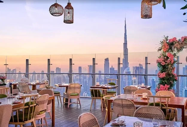 SLS Dubai Hotel Rooftop