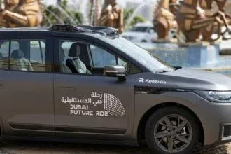 driverless taxi in dubai