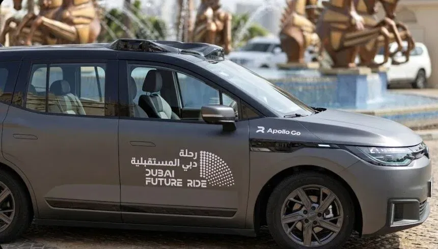driverless taxi in dubai